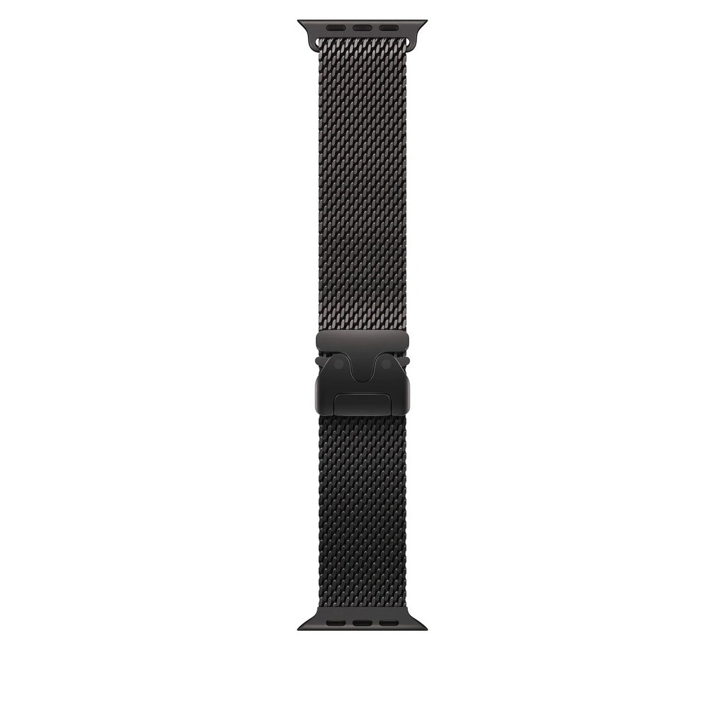 49mm Black Titanium Milanese Loop - Large