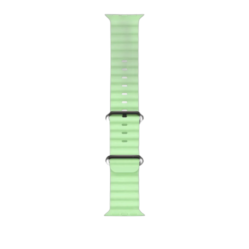 Apple 49mm Ice Blue Ocean Band Extension - Black Titanium Finish