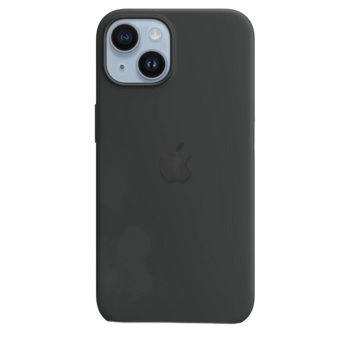 iPhone 14 Silicone Case with MagSafe - Midnight
