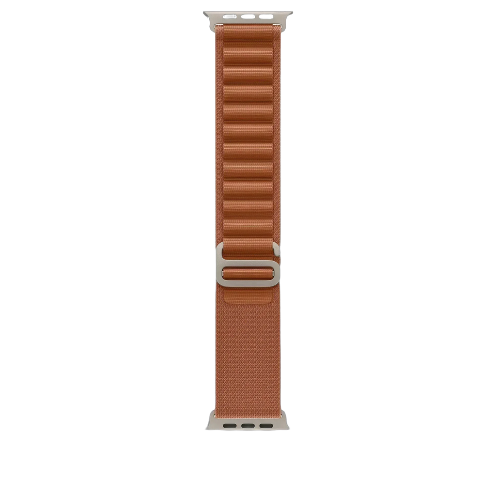 Apple 49mm Terracotta Alpine Loop - Small - Natural Titanium Finish
