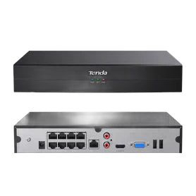Tenda HD Network Video Recorder Poe 8 Channels TN3108-8P