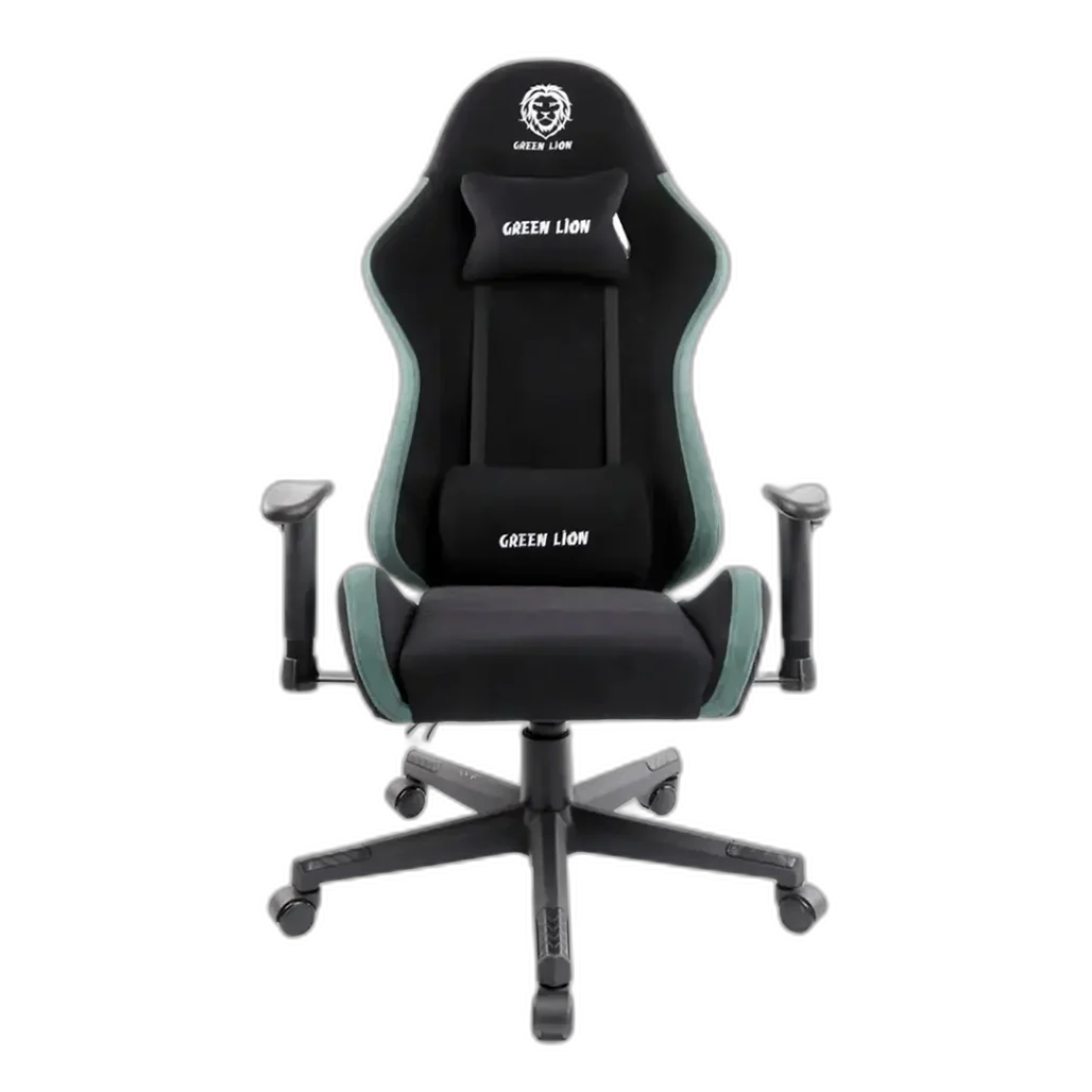 Green Lion ERGO X Gaming Chair - BLACK / Green - GCX44