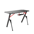 Gaming Desk Dhybrid Gd514 120Cm RGB With LED Lights, Headset Holder & Cup