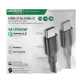 Ugreen Cable Usb-C To Usb-C Pd60W Fast Charge & Data 50997