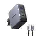 Ugreen Nexode 3-Port GaN Fast Charger 140W With 1.5M Cable - Cd289
