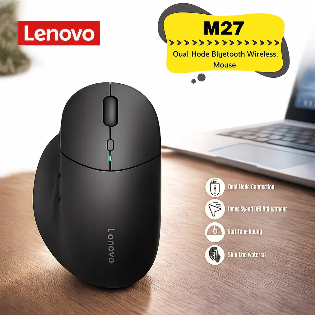 Lenovo One_Click Service Wireless Mouse - M27