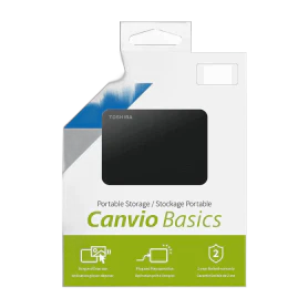 Hdd External 2.5" 1Tb Toshiba Canvio Basic Usb3.2 Black Hdtb410Ek3Aa