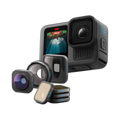 GoPro HERO13 Black Creator Edition - Includes HERO13 Black, Volta (Battery Grip, Tripod, Remote), Media Mod, Light Mod, Enduro Battery, Magnetic Latch Mount and Carrying Case
