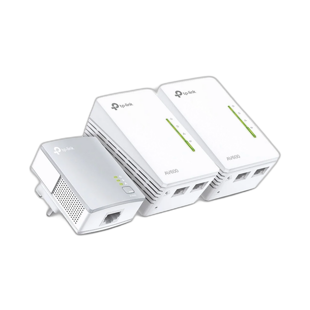 TP-Link TL-WPA4220 TKIT Powerline 600 Wi-Fi 3-Pack Kit