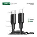 UGREEN USB-C to USB-C PD60W Fast Charge Cable, Available in 0.5M, 1M, 1.5M, 2M, 3M - US286 50996 50997 60518 50998 60520 60788