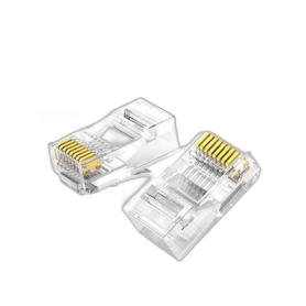Cat6 RJ45 Unshielded Ethernet Connector, Set 100pcs Cat6 Shielded Crystal Head RJ45 - NW120 60558