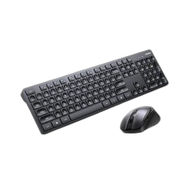 UGREEN PRO 2.4Ghz Wireless Combo, Silent Eng/Arabic Keyboard & Mouse, Comfortable Design, Premium Material - MK006 45248