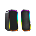 Fantech GS304 GROOVE Dual Mode (Wired & Bluetooth) RGB Gaming Speaker, 6W 2" tuned Drive, Deep Bass Boost