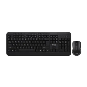 Jedel Wireless Keyboard and Mouse Combo, Black | WS881