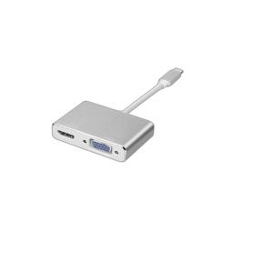 Board-x Converter From Usb-C Male To Hdmi Female + VGA