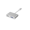 Board-x Converter From Usb-C Male To Hdmi Female + VGA