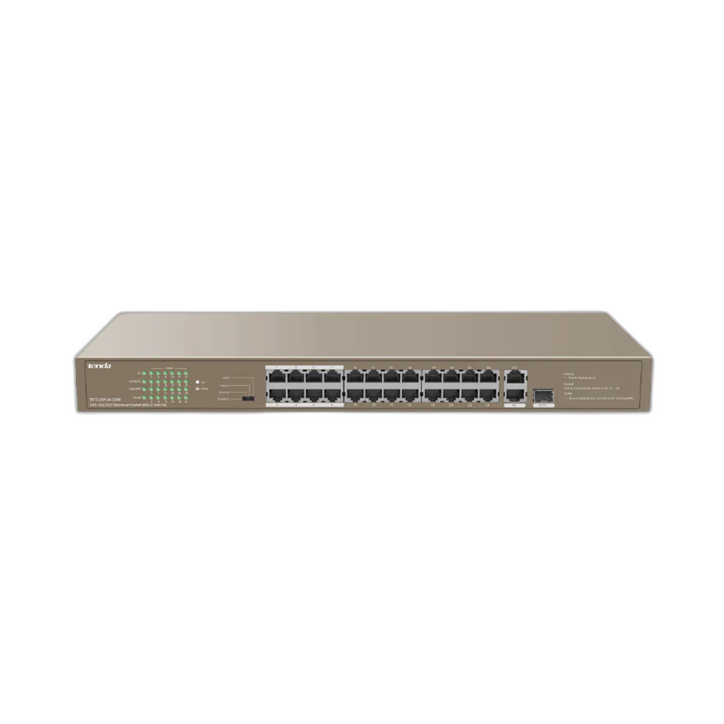 Tenda TEF1126P-24-250W 28-Port PoE Switch