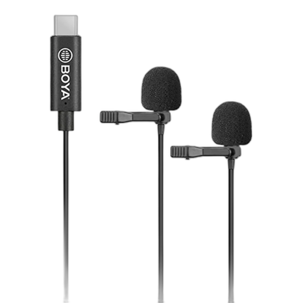 Boya BY-M3D - Digital Dual Lavalier Microphones