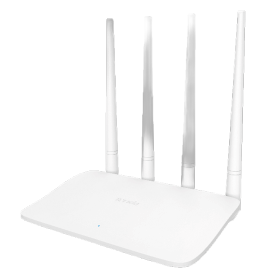 Tenda Router F6 N300 2.4Ghz 4 Antennas