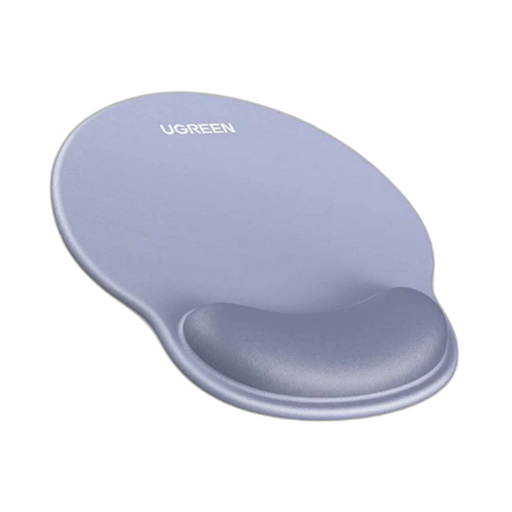 UGREEN Ergonomic Mouse Pad with Wrist Rest Support Slow Rebound Memory Foam Typing with Easy Glide Surface and Non-Slip PU Base