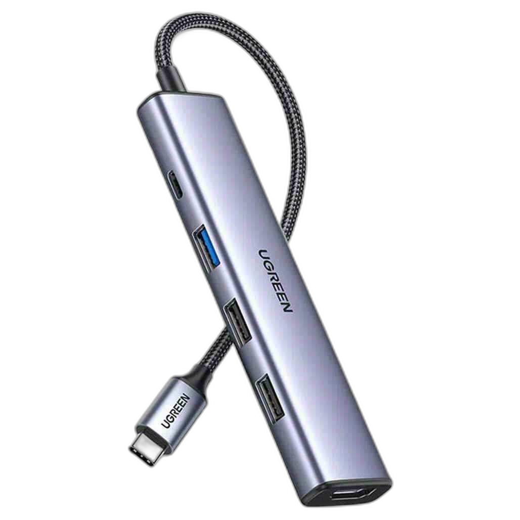 Ugreen CM478 USB-C to HDMI HUB Adapter USB-A 3.0 2xUSB-A 2.0 PD