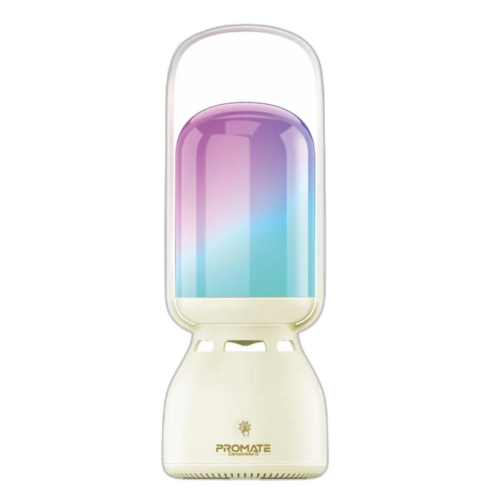 Promate CampMate-5 Portable Multifunctional Bluetooth Speaker Camping Light