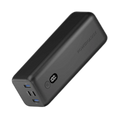Powerology Onyx 30000mAh Dual USB-C Laptop Power Bank – 110W PD Fast Charging