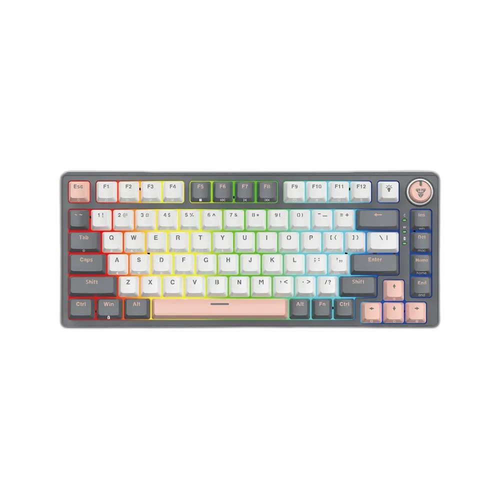 Fantech STELLAR Edition MK913 - ATOM PRO83, 3 Modes: Bluetooth, Wireless & Wired, Built-in Battery, Mechanical Gaming Keyboard