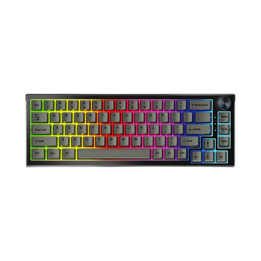 Fantech MK858 MAXFIT67, 3 Modes: Bluetooth, Wireless & Wired, Rechargeable Built-in Battery, Modular Mechanical Gaming Keyboard