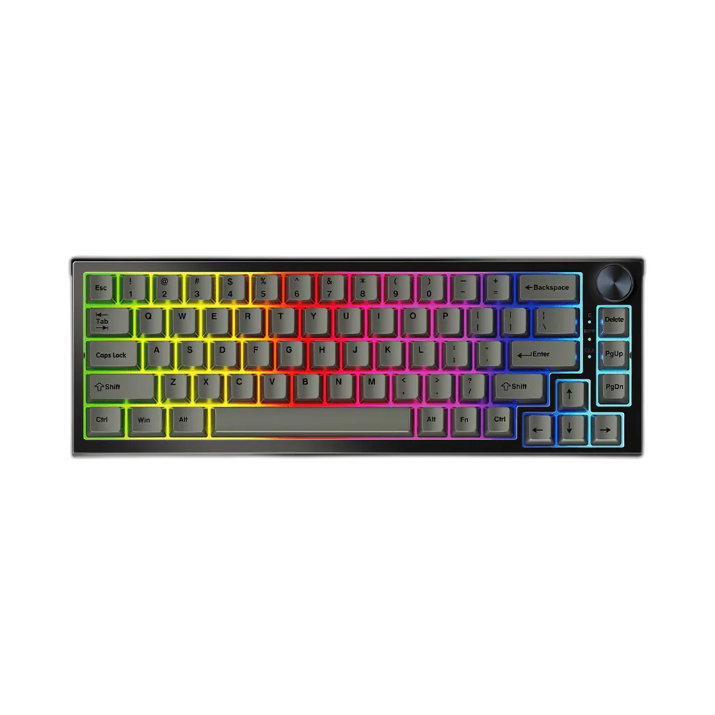 Fantech MK858 MAXFIT67, 3 Modes: Bluetooth, Wireless & Wired, Rechargeable Built-in Battery, Modular Mechanical Gaming Keyboard