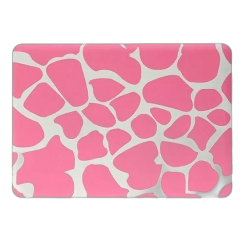 Traffic Hard Shell Case For 13.3-inch MacBook Pro White and Pink