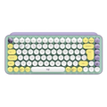 Logitech POP Keys Wireless Mechanical Keyboard White & Yellow 920-010817