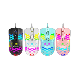 Jertech Mouse XP12 Wired Gaming 3200 DPI 4 Buttons RGB