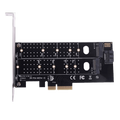 Board-x Expansion Card Pcie To Dual Nvme