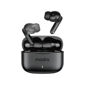 Modio Earbuds Reno-6 Wireless, Bluetooth Black