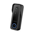 Powerology Smart Doorbell Camera – Black | 3MP, Night Vision, Two-Way Audio