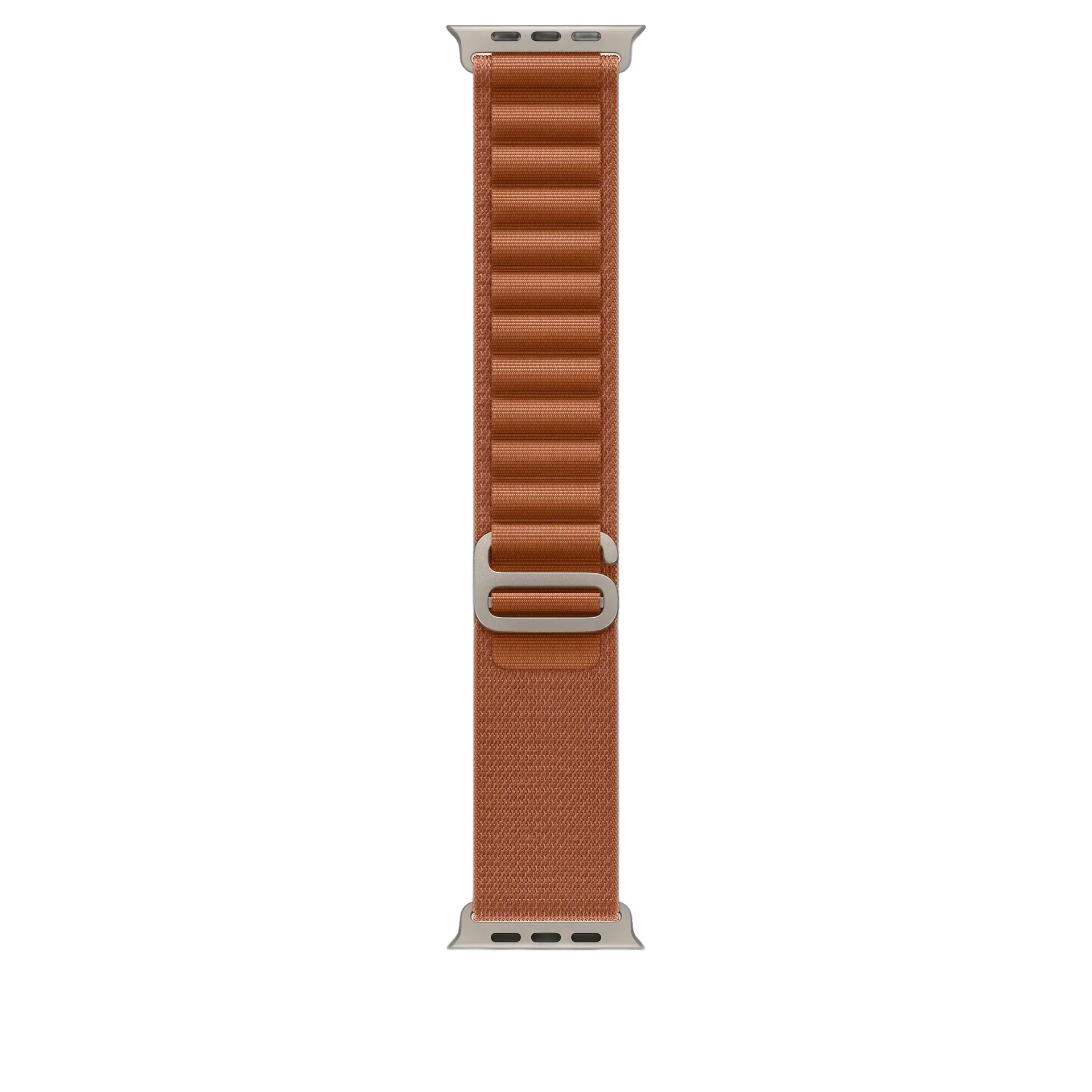 Apple 49mm Terracotta Alpine Loop - Medium - Natural Titanium Finish