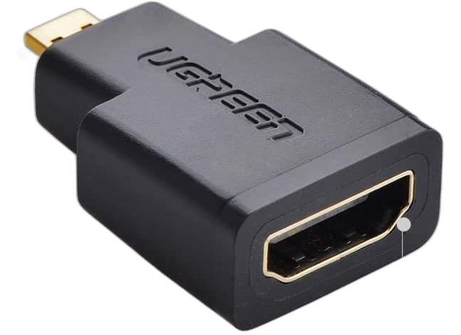 UGREEN 4K Micro HDMI Male to HDMI Female Adapter - 20106