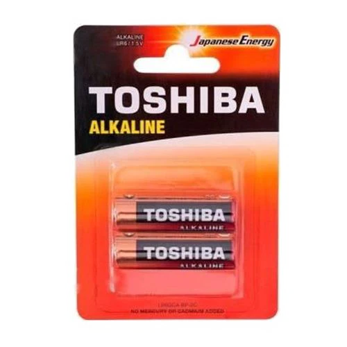 Toshiba AAA Alkaline Battery LR03GCA BP-2C