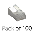 D-Link 100 Cat6 FTP Modular Plugs NPG-C61MET502-100