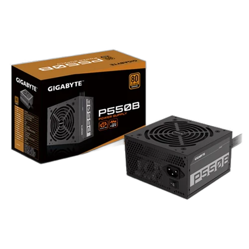 Gigabyte P550B 550Watt 80 Plus Gold Semi Modular PSU GP-P550B