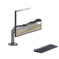 KALOC DS300B Adjustable Single Monitor Arm with Internal Gas Spring technology for Easy Adjustment, for Screens 17 to 32 Inches