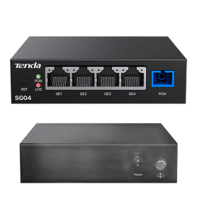 Tenda Router SG04 UPC XPON ONT 4 GE Ethernet ports Gigabit