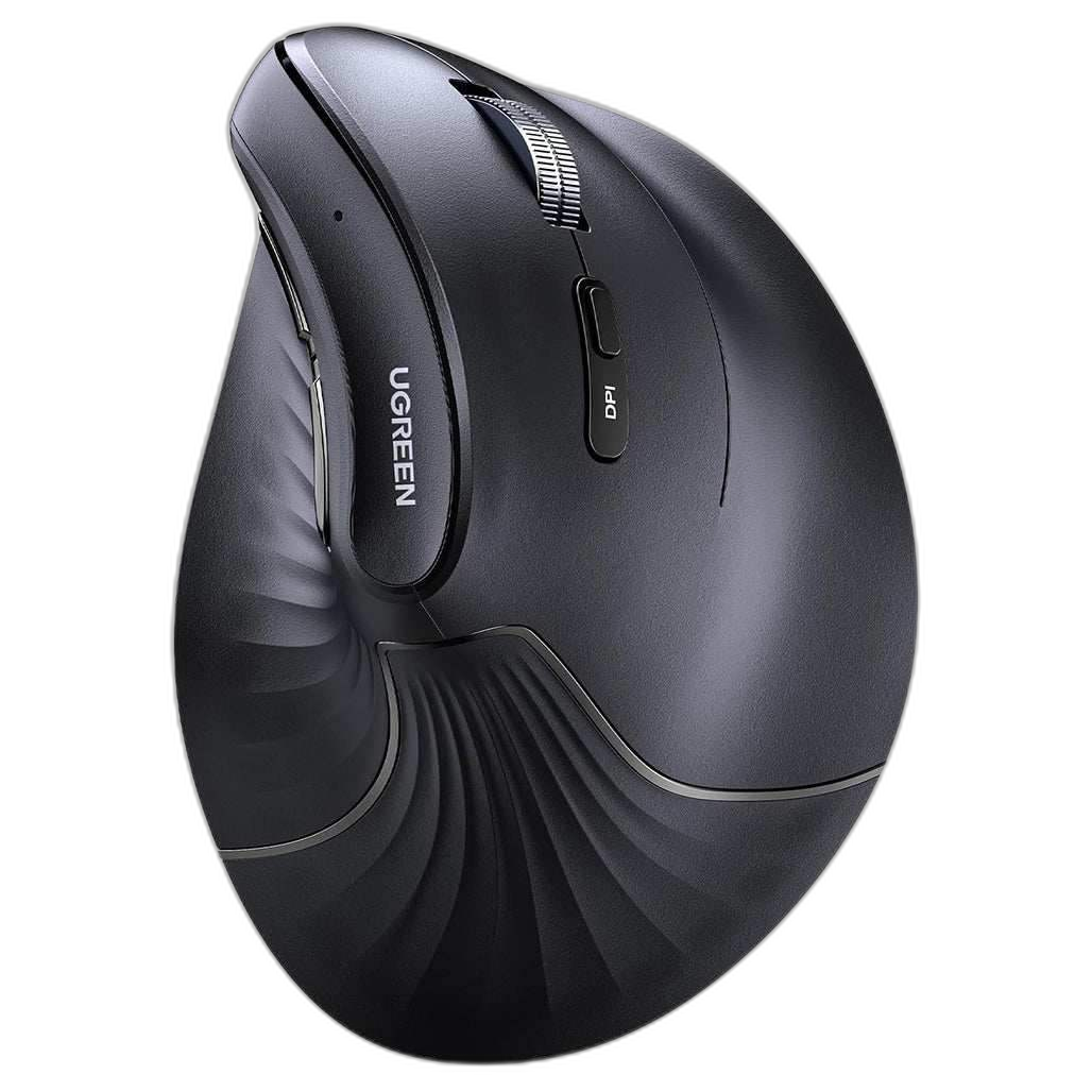 UGREEN Vertical Wireless Mouse Ergonomic Mouse with 5 Buttons