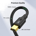 UGREEN USB 2.0 A Male to Mini USB 5Pin Male Cable, Available in 1M, 2M - US132 10355 30472