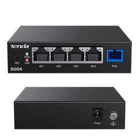 Tenda Router SG04 APC XPON ONT 4 GE Ethernet ports Gigabit