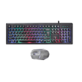 Jedel Keyboard Mouse Combo GK105 EN/AR Wired Gaming Black