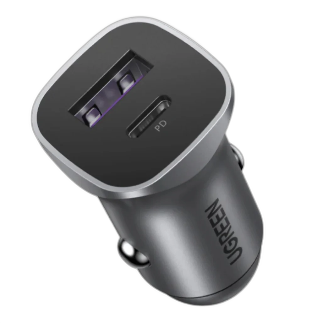 UGREEN 40858 30W Car Charger with 60W USB C Cable PD&QC3.0 Fast Charge