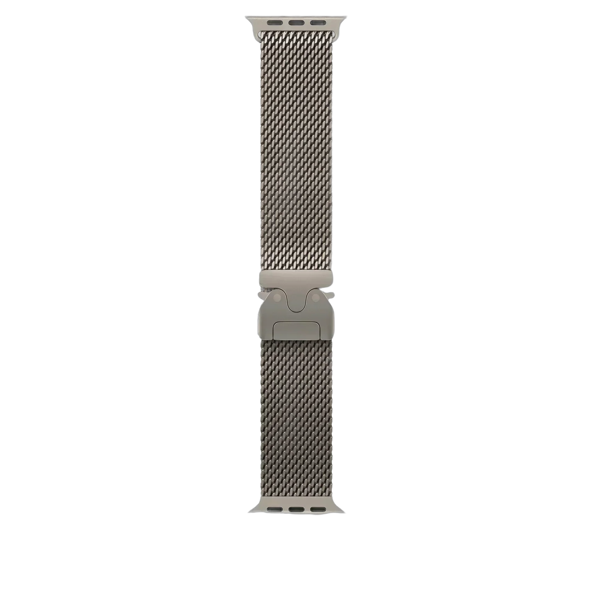 49mm Natural Titanium Milanese Loop - Large