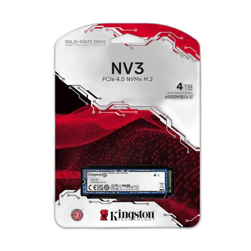 Kingston NV3 4TB NVMe SSD SNV3S/4000G